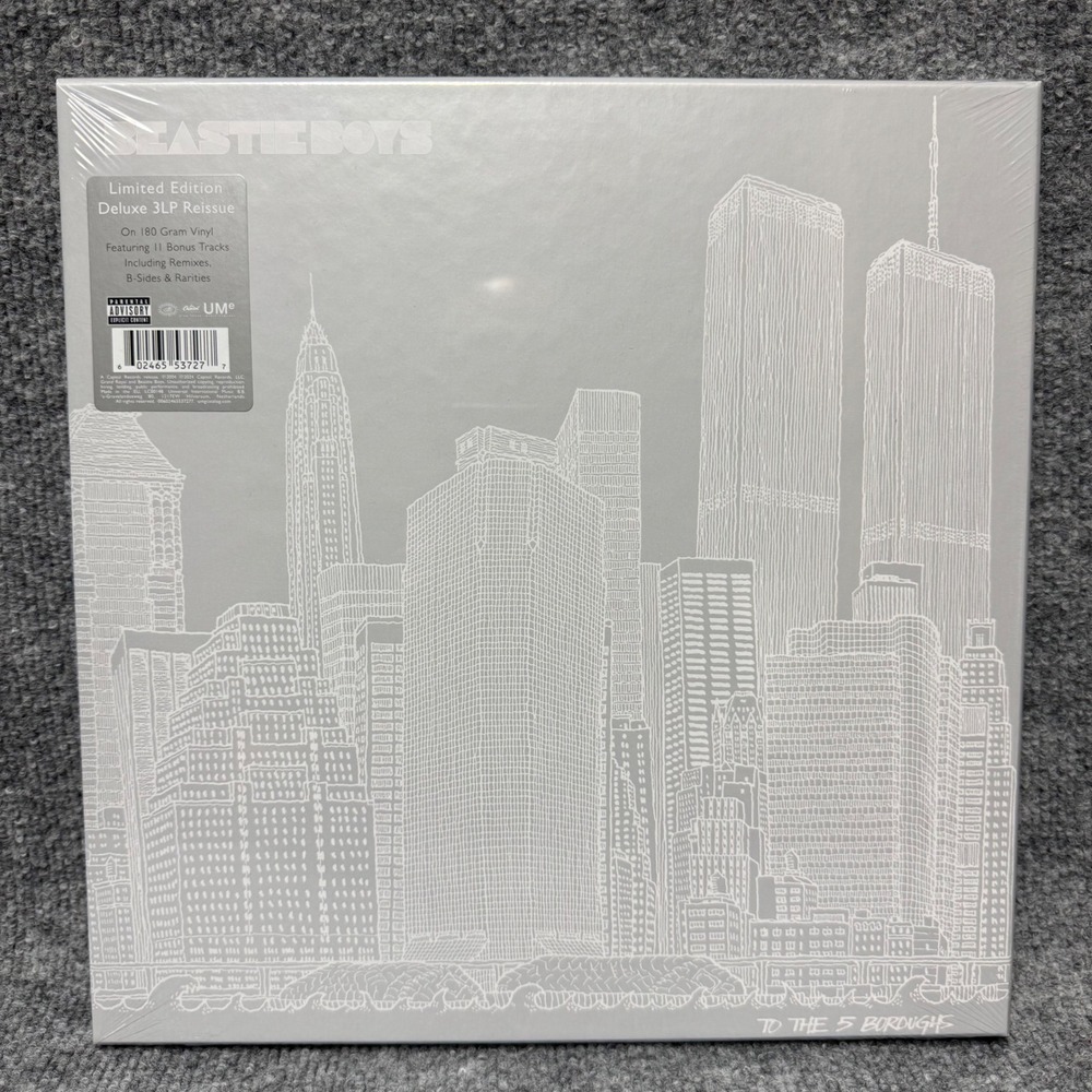 Beastie Boys To The 5 Boroughs Limited Edition Deluxe 3LP 180g Vinyl Reissue NEW